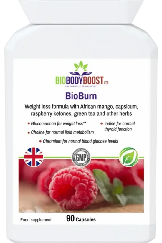 Digestive Supplements BioBurn Glucomannan Raspberry Combination