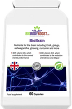 BioBrain - Natural Nootropic Brain Supplement - Fashionfitz