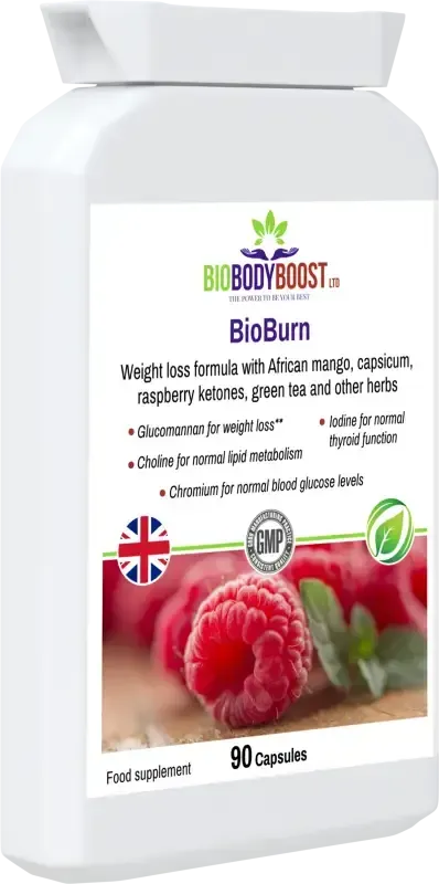 BioBurn Glucomannan Raspberry Combination - Fashionfitz