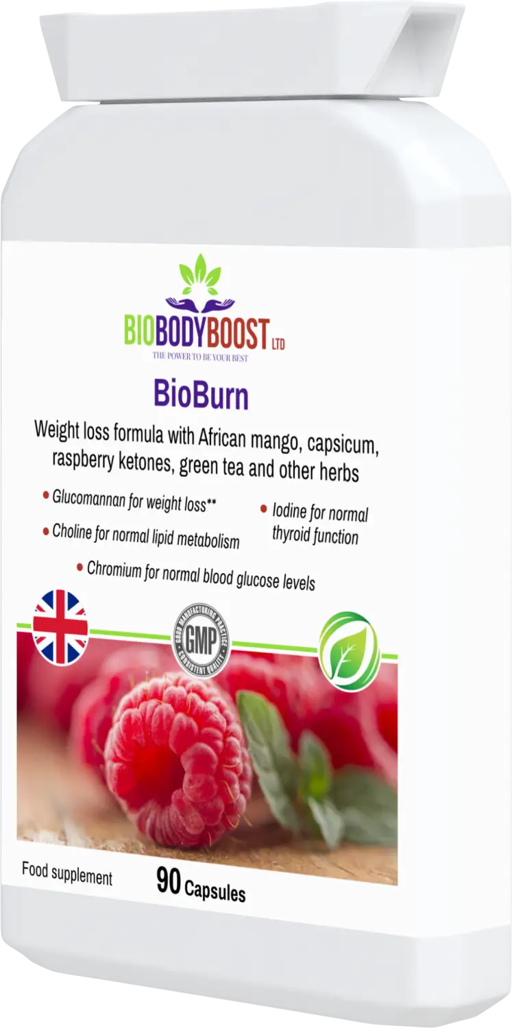 Bioburn glucomannan raspberry combination - vitamins & supplements