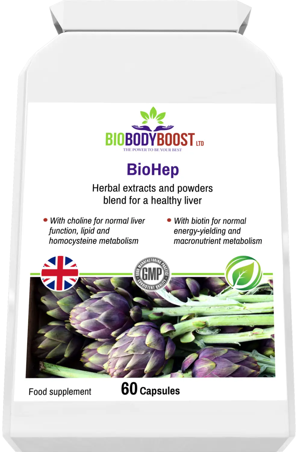 Biohep herbal blend for liver function support - vitamins & supplements