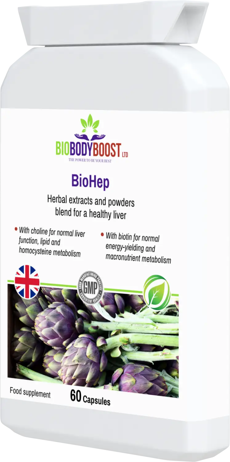 Biohep herbal blend for liver function support - vitamins &