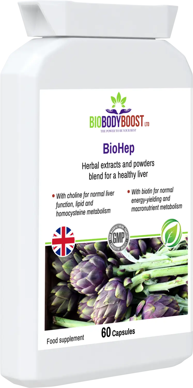 Biohep herbal blend for liver function support - vitamins &