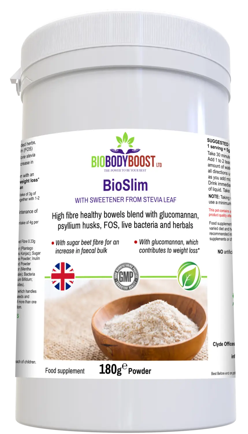 Bioslim high dietary fibre - food supplement