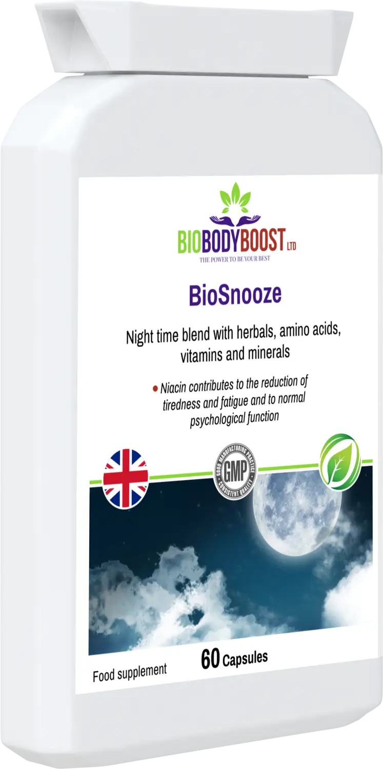 Biosnooze | night time herbal blend - vitamins & supplements