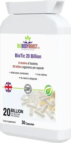 BioTic 20 Billion - Vegan Probiotic - Fashionfitz