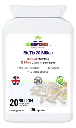 BioTic 20 Billion - Vegan Probiotic - Fashionfitz