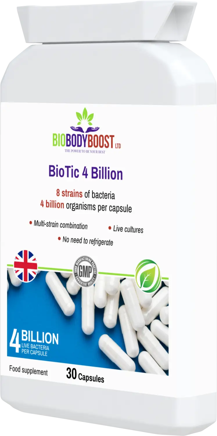 Biotic 4 billion multi-strain live culture combination -