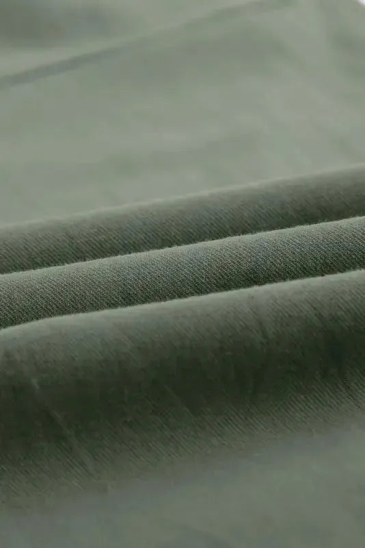 Black Causal Pockets Pants - Fashionfitz