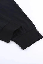 Black Causal Pockets Pants - Fashionfitz