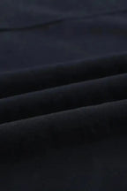 Black Causal Pockets Pants - Fashionfitz