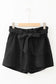 Black cotton blend pocketed knit shorts - bottoms