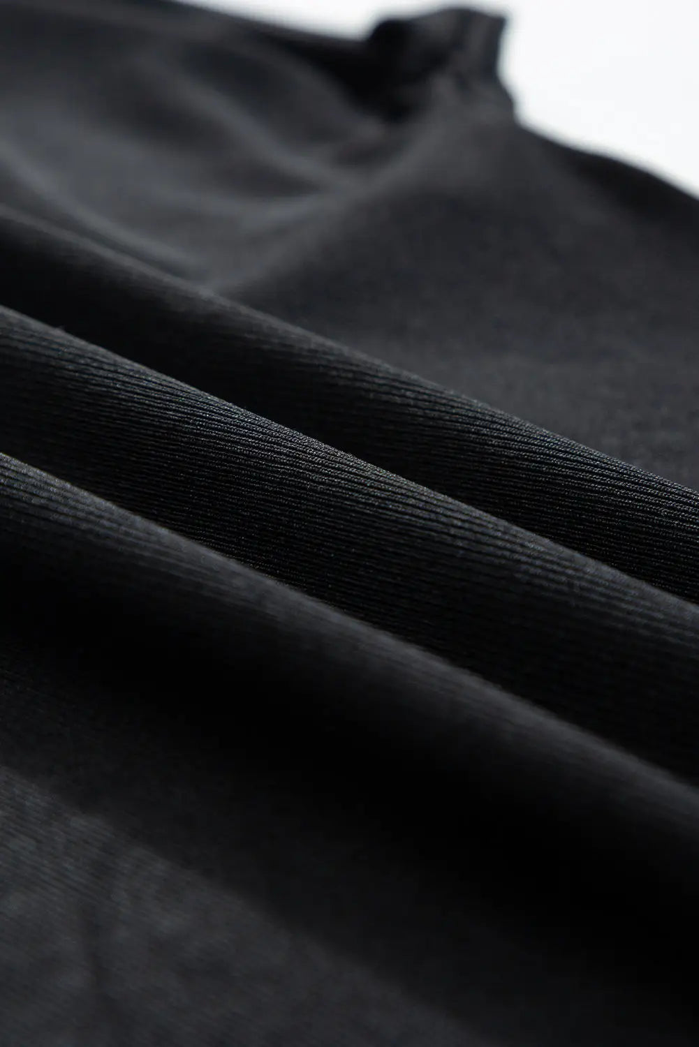 Black cowl neck bat sleeve t shirt - tops & tees