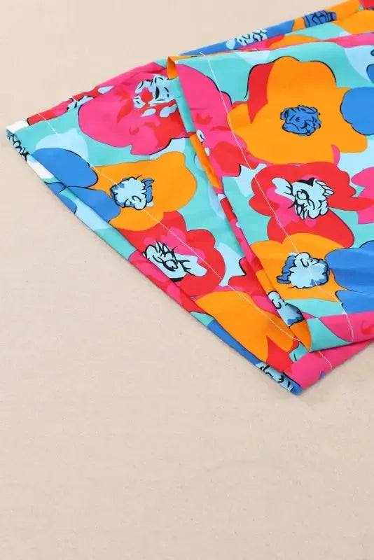 Black Drawstring Elastic Waist Casual Wide Leg Pants - Fashionfitz