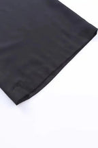 Black Drawstring Elastic Waist Casual Wide Leg Pants - Fashionfitz