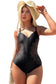 Black petal one piece swimsuit - swimwear/one