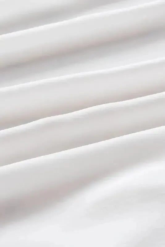 Black Pleated Loose Blouse - Padded Shoulder Buttoned Cuffs - Fashionfitz