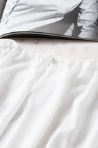 Black Pleated Loose Blouse - Padded Shoulder Buttoned Cuffs - Fashionfitz