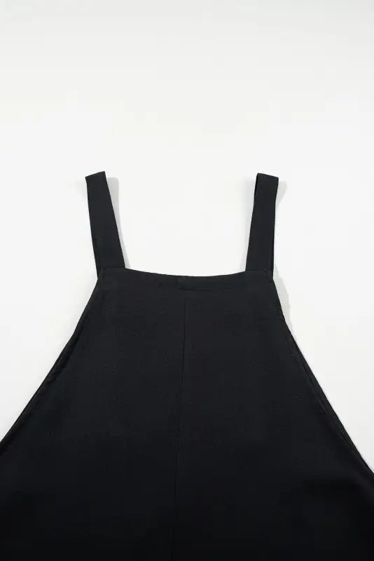 Black plus overall dress - size/plus size dresses/plus mini dresses