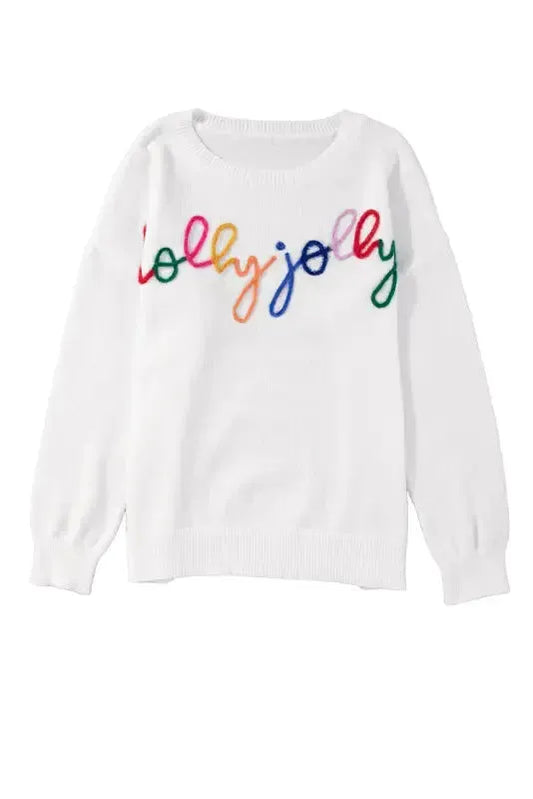 Black Plus Size Cheers Glitter Tinsel Short Sleeve Sweater - Fashionfitz