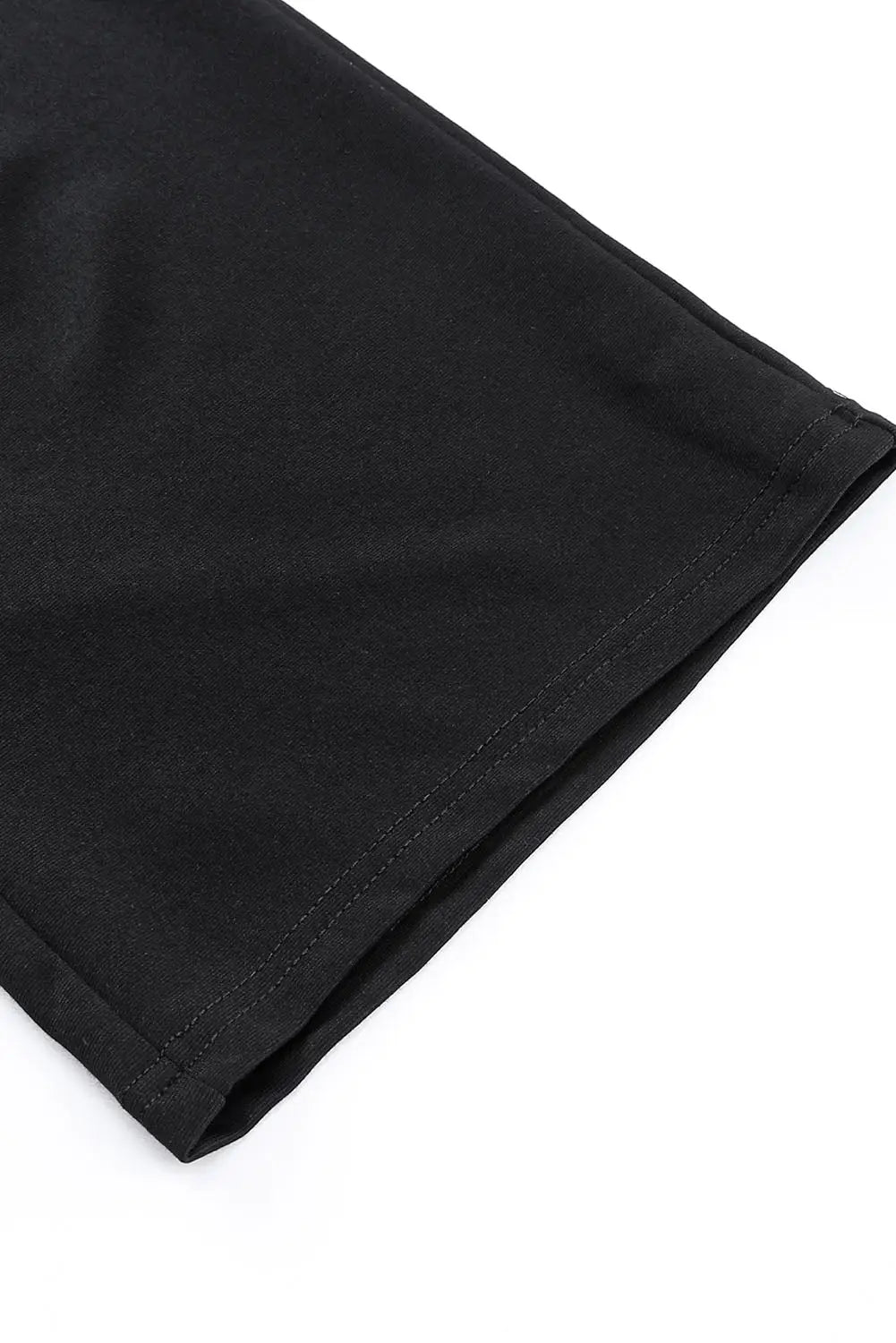 Black pocketed adjustable spaghetti strap straight leg jumpsuit - jumpsuits & rompers