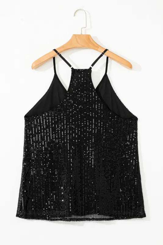 Sequin racerback tank top | women’s tops | fashionfitz