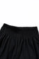 Black smocked high waist joggers - bottoms/pants & culotte