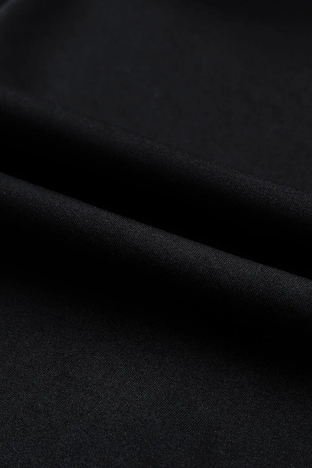 Black solid sleeveless wide leg jumpsuit - jumpsuits & rompers