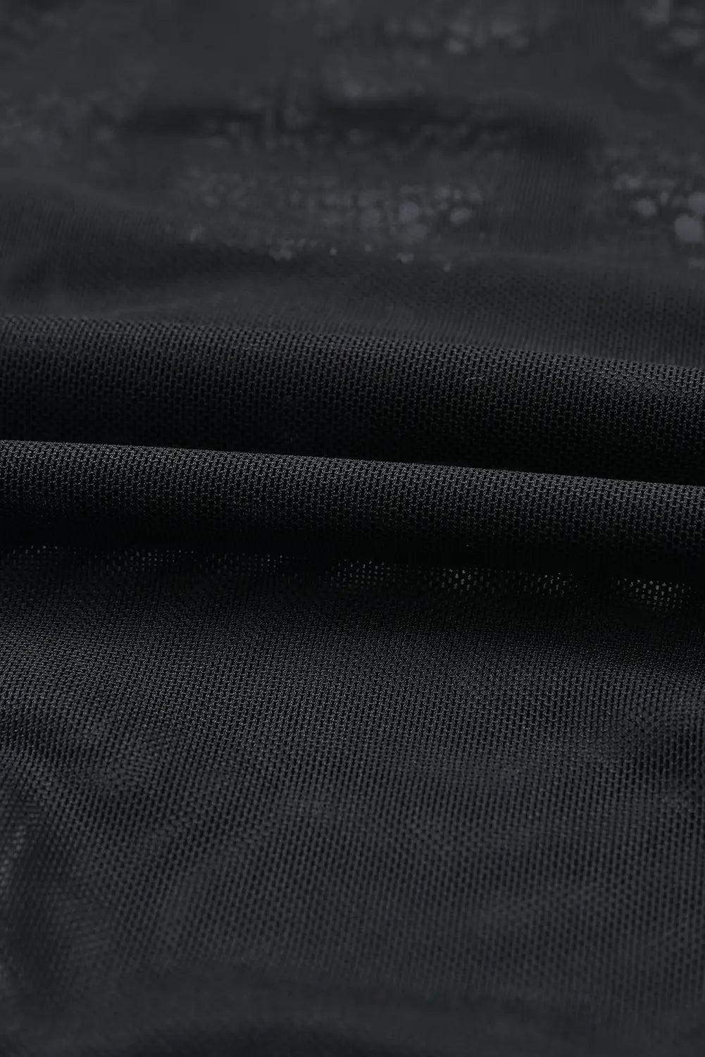 Black spaghetti straps lace panel bodysuit - bodysuits