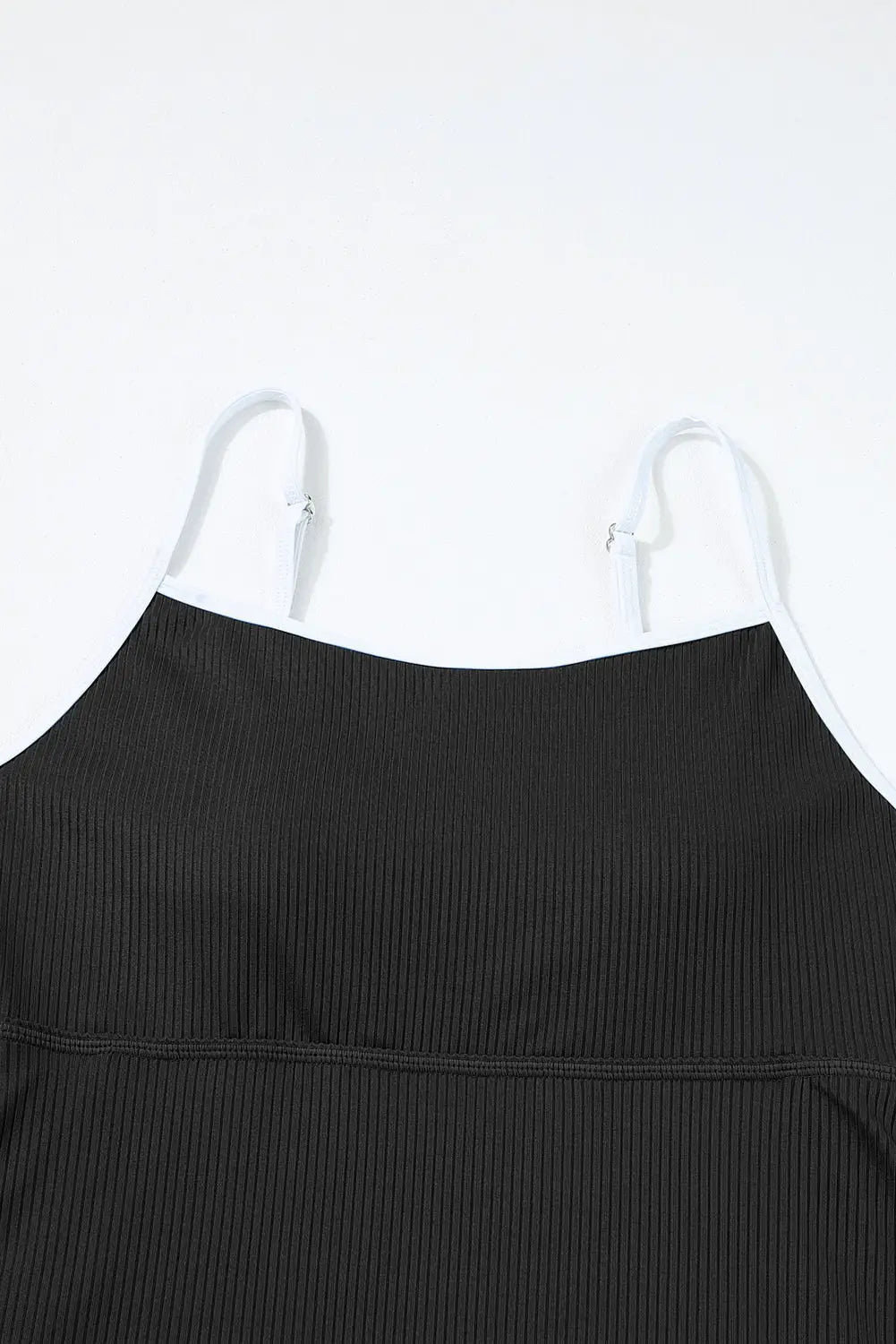 Black sporty one piece swim dress - dresses