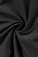 Black Striped High Waist Bikini Swimsuit - Fashionfitz