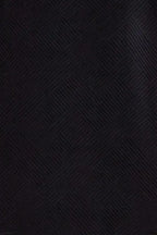 Black Textured Loose Fit T Shirt and Drawstring Pants Set - Fashionfitz