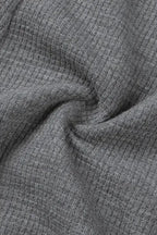 Black Textured Sleeveless V-Neck Pocketed Casual Jumpsuit - Fashionfitz