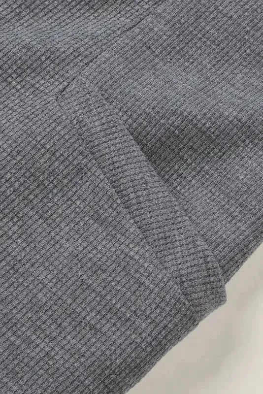 Black Textured Sleeveless V-Neck Pocketed Casual Jumpsuit - Fashionfitz