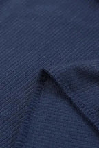 Black Textured Sleeveless V-Neck Pocketed Casual Jumpsuit - Fashionfitz