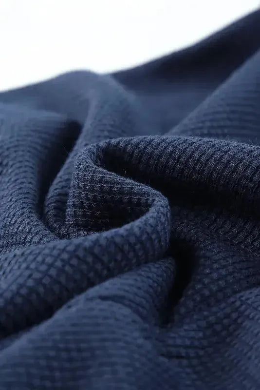 Black Textured Sleeveless V-Neck Pocketed Casual Jumpsuit - Fashionfitz