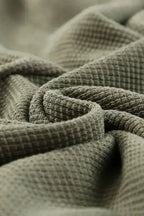 Black Textured Sleeveless V-Neck Pocketed Casual Jumpsuit - Fashionfitz