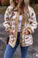 Blossom cozy fleece jacket - beige | fashionfitz