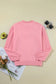 Blossom weave notched sweater - sweaters & cardigans/sweaters