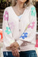 Blossomvibe plus size floral cardigan