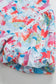 Sky Blue Parisian Avenue Babydoll Top - Fashionfitz