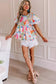 Sky Blue Parisian Avenue Babydoll Top - Fashionfitz