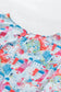 Sky Blue Parisian Avenue Babydoll Top - Fashionfitz