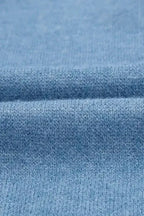 Blue Aztec Knit Duster Cardigan - Fashionfitz