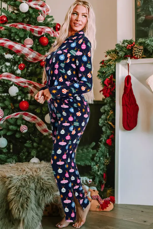 Cozy blue bliss christmas pajamas - shop now!