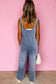 Blue horizon denim overalls