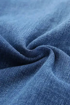 Blue Slouchy Wide Leg Jeans - Fashionfitz