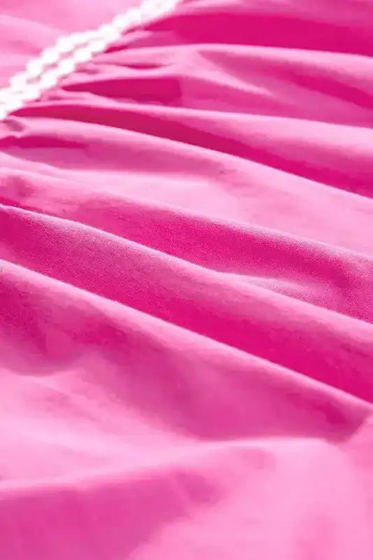 Blush Blossom Flounce Dress - Fashionfitz