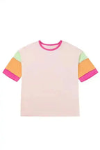 Blush Harmony Oversize Tee - Fashionfitz