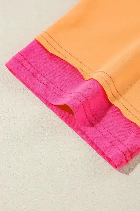 Blush Harmony Oversize Tee - Fashionfitz